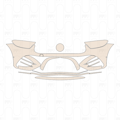 Pre-Cut PPF Mercedes-Benz GLC Coupe AMG GLC 63 S e Performance 2025