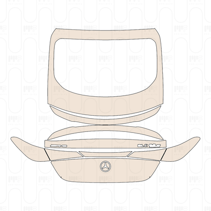 Pre-Cut PPF Mercedes-Benz GLC Coupe AMG GLC 63 S e Performance 2025