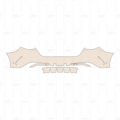 Pre-Cut PPF Mercedes-Benz GLC Coupe AMG GLC 63 S e Performance 2025