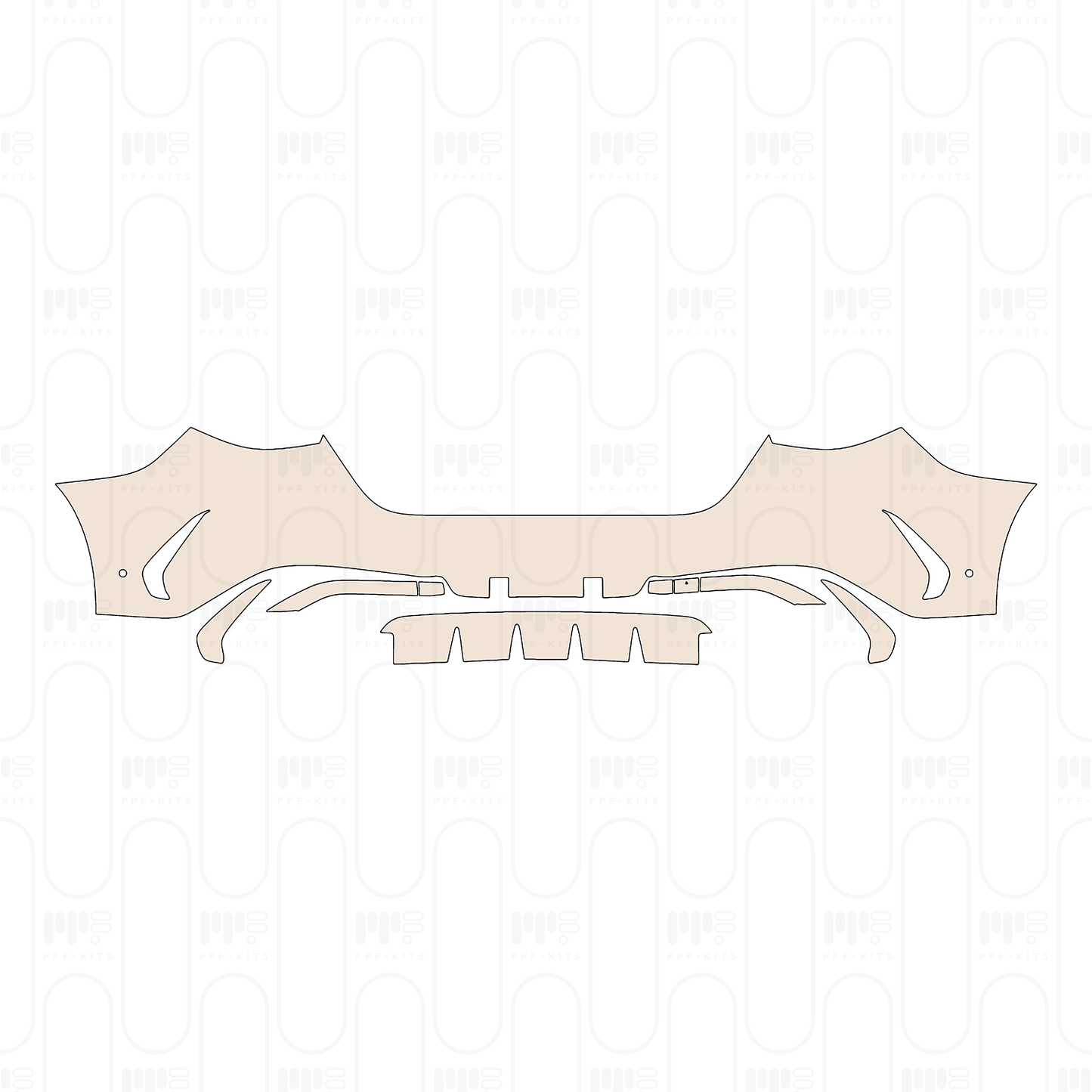 Pre-Cut PPF Mercedes-Benz GLC Coupe AMG GLC 63 S e Performance 2025