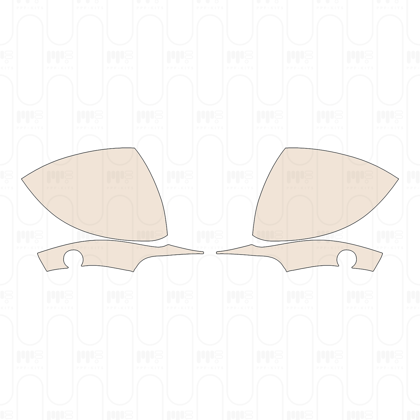 Pre-Cut PPF Mercedes-Benz GLC Coupe AMG GLC 63 S e Performance 2025