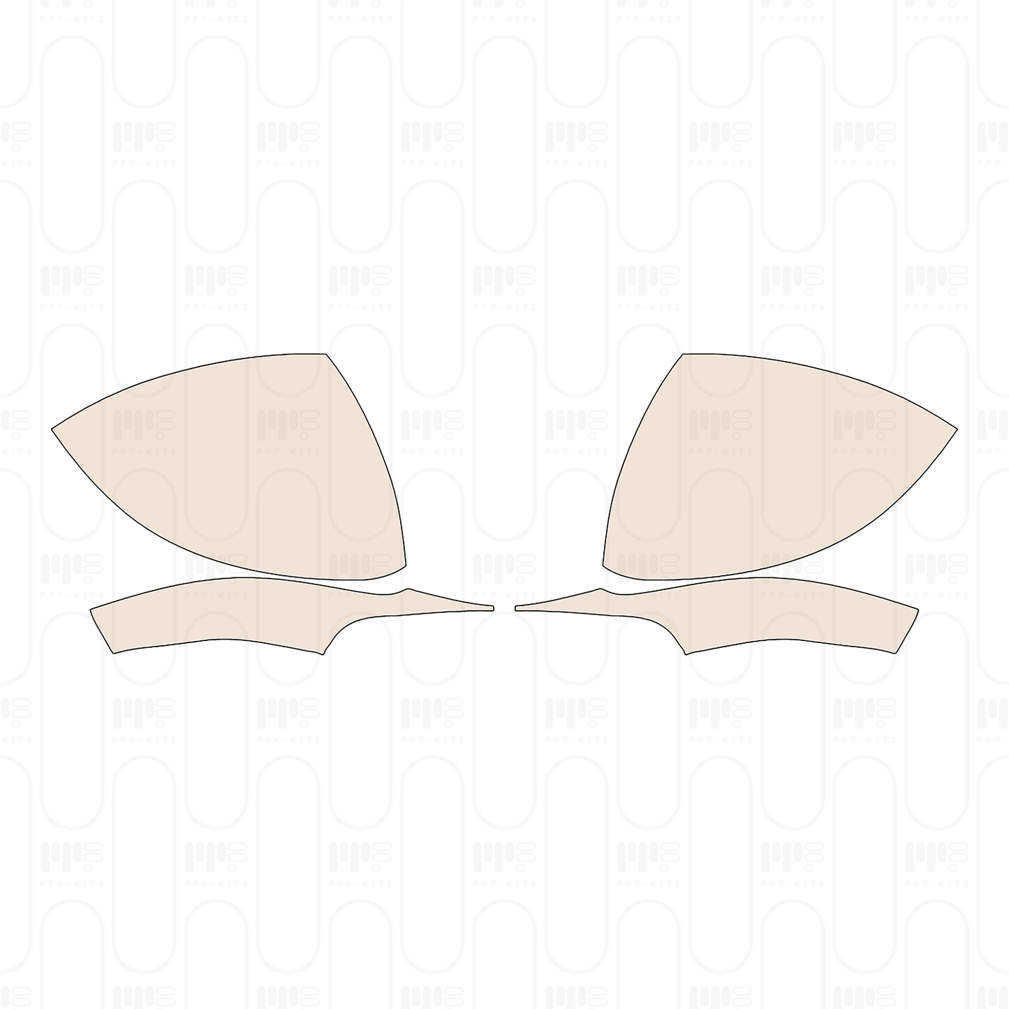 Pre-Cut PPF Mercedes-Benz GLC Coupe AMG GLC 63 S e Performance 2025