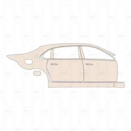 Pre-Cut PPF Mercedes-Benz Maybach S Class S480 2022