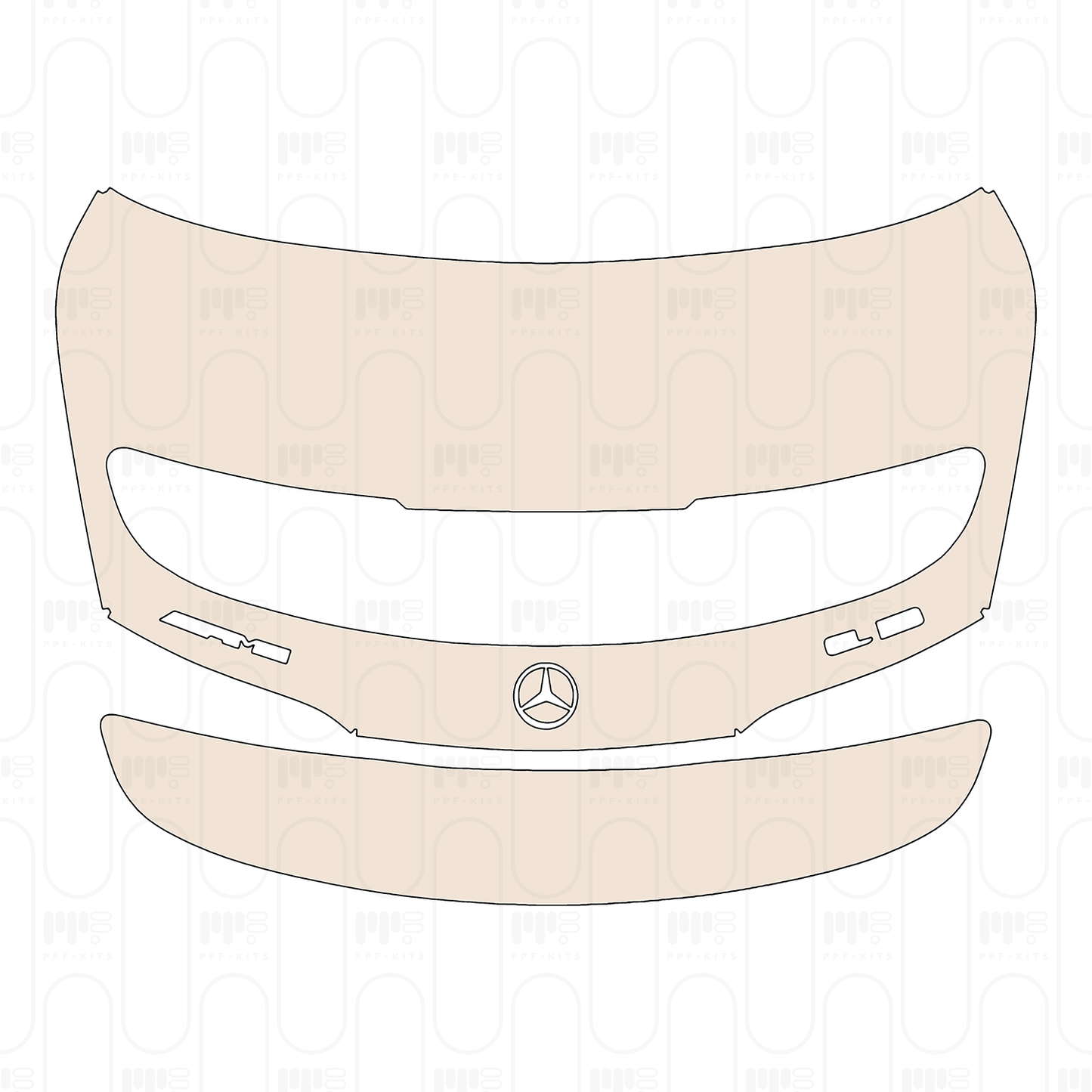 Pre-Cut PPF Mercedes-Benz SL AMG SL55 2022