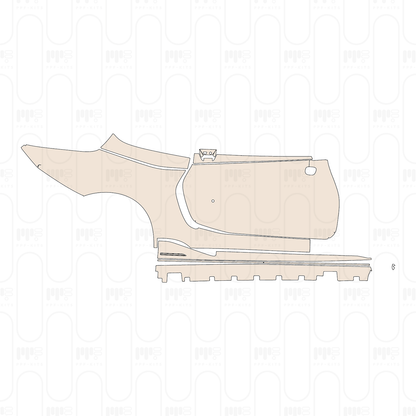 Pre-Cut PPF MG Cyberster (EU) 2024