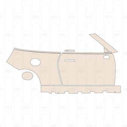 Pre-Cut PPF MINI Electric MINI Cooper Base 2025