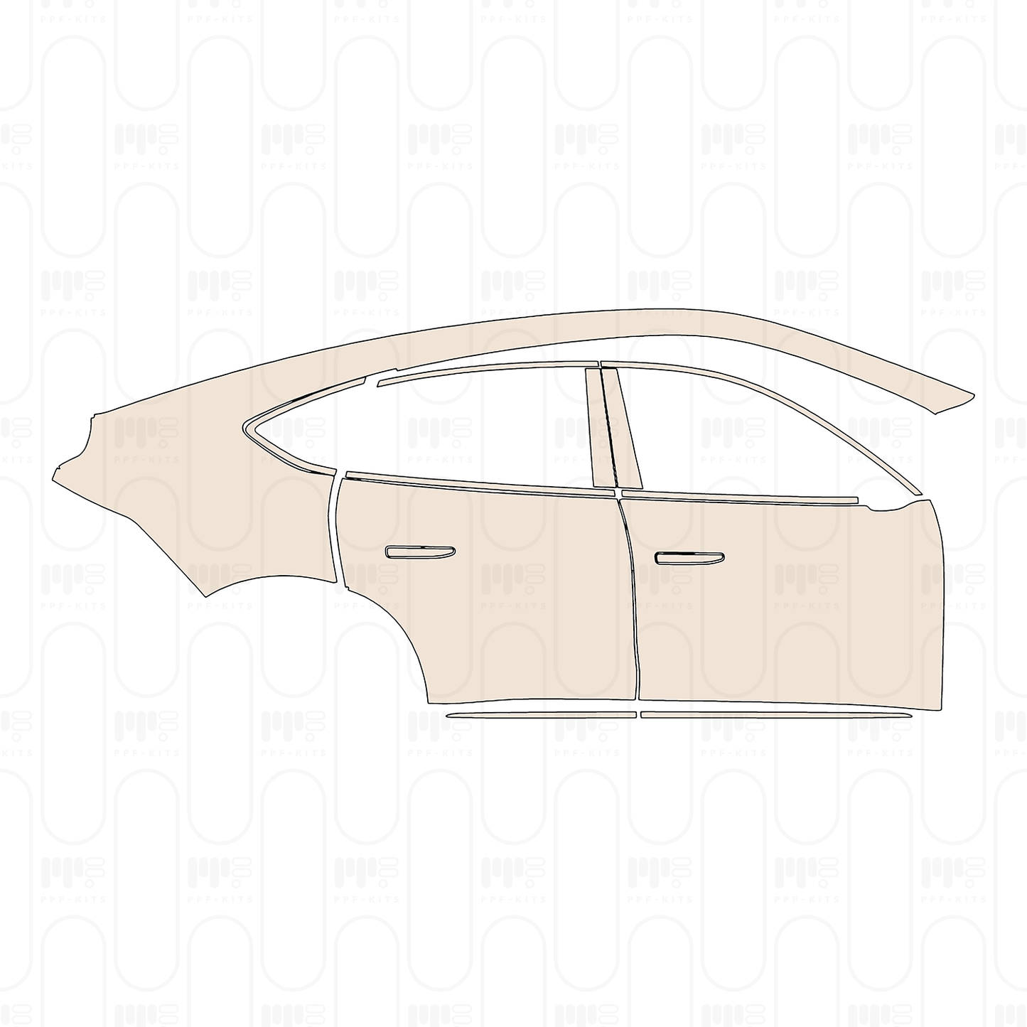 Pre-Cut PPF NIO EC6 2023