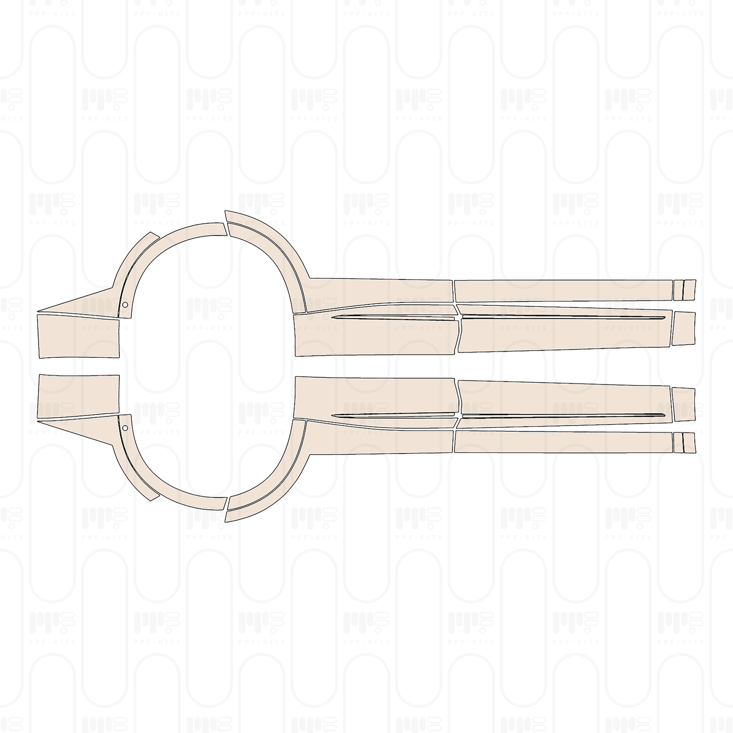 Pre-Cut PPF NIO EC7 2023