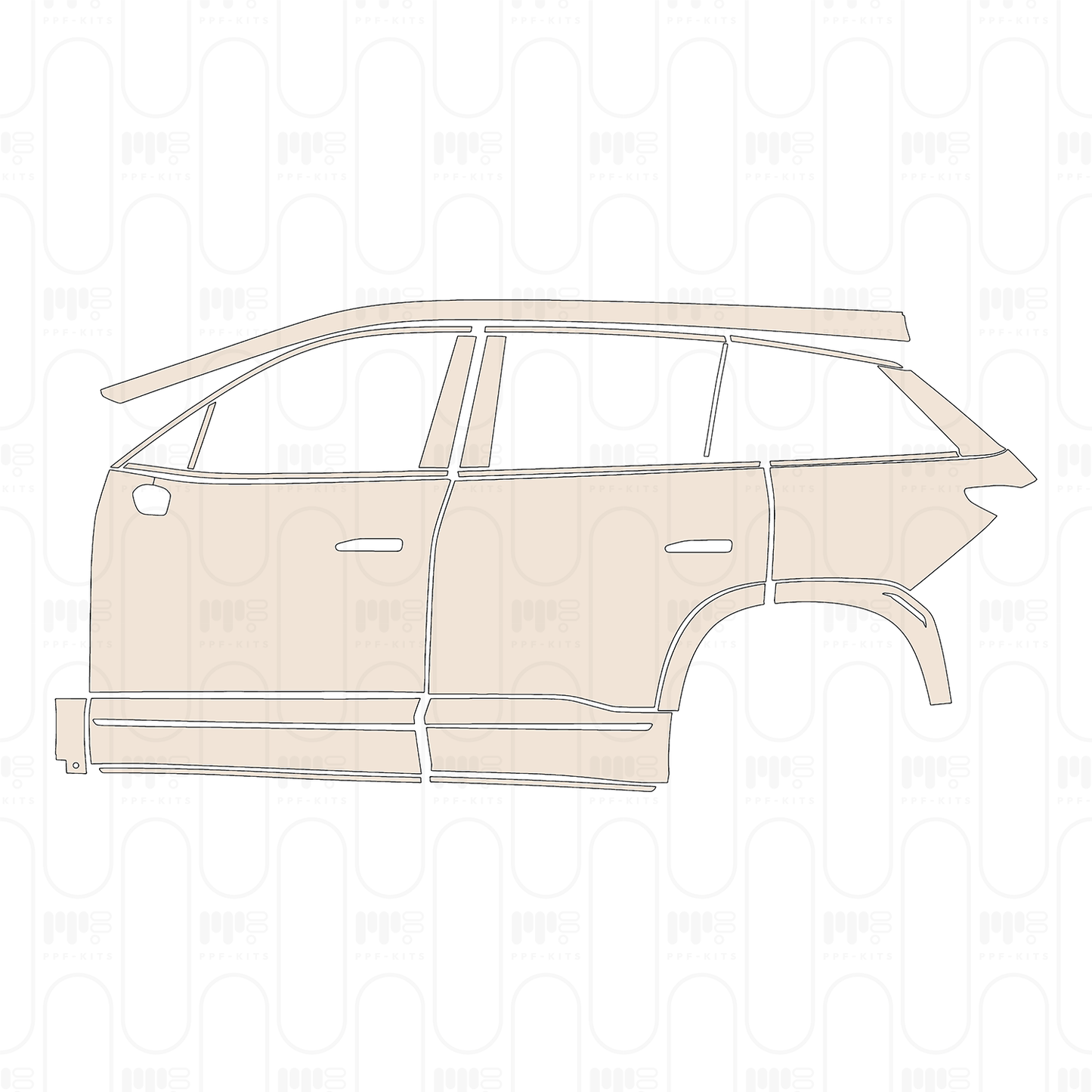 Pre-Cut PPF NIO ES7 2022