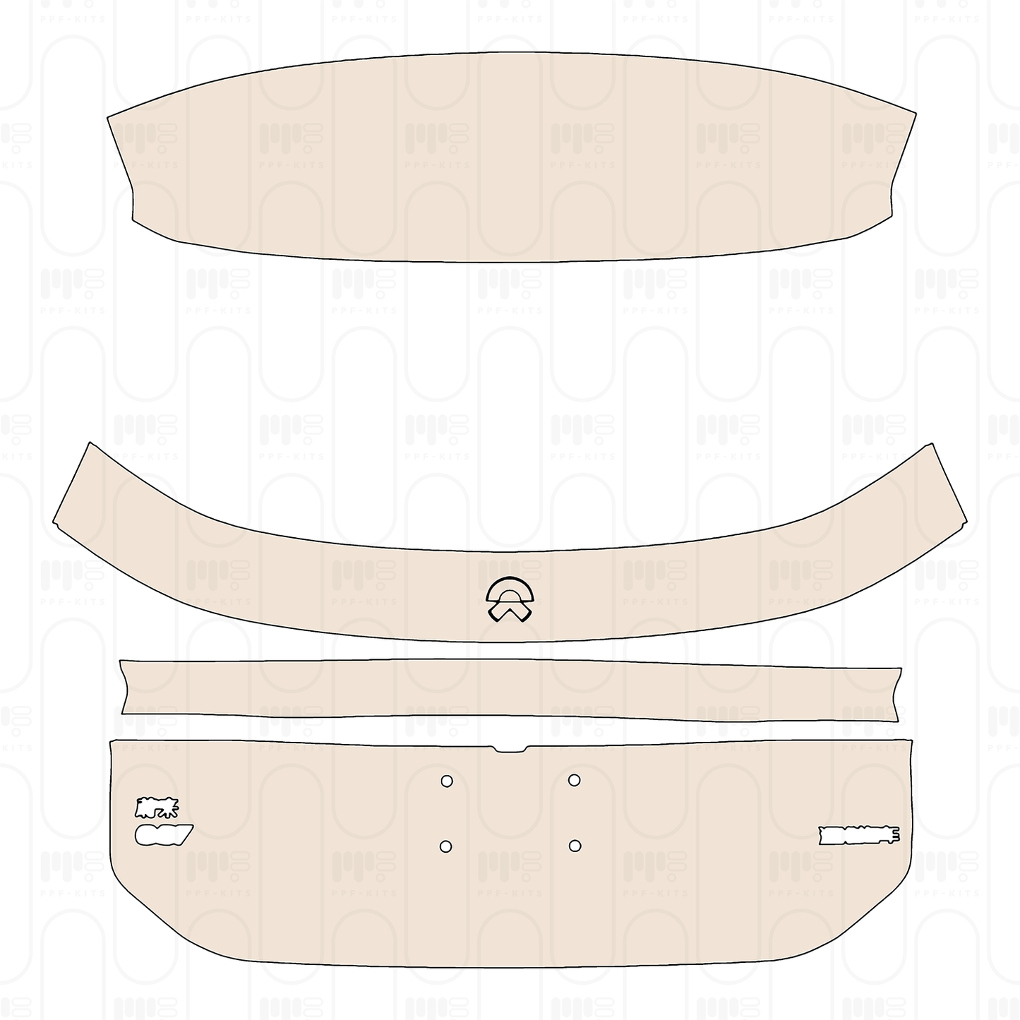 Pre-Cut PPF NIO ES7 2022