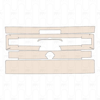 Pre-Cut PPF Nissan Frontier Crew Cab Pro-X 2025