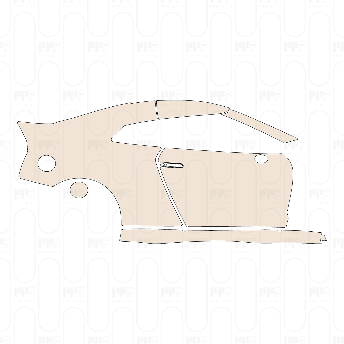 Pre-Cut PPF Nissan GT-R Base 2022