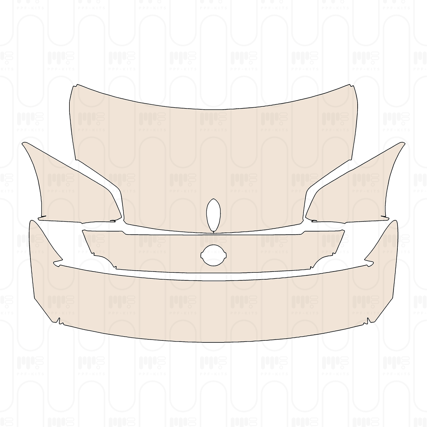 Pre-Cut PPF Nissan GT-R Base 2024
