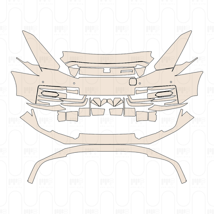 Pre-Cut PPF Nissan GT-R Nismo 2024