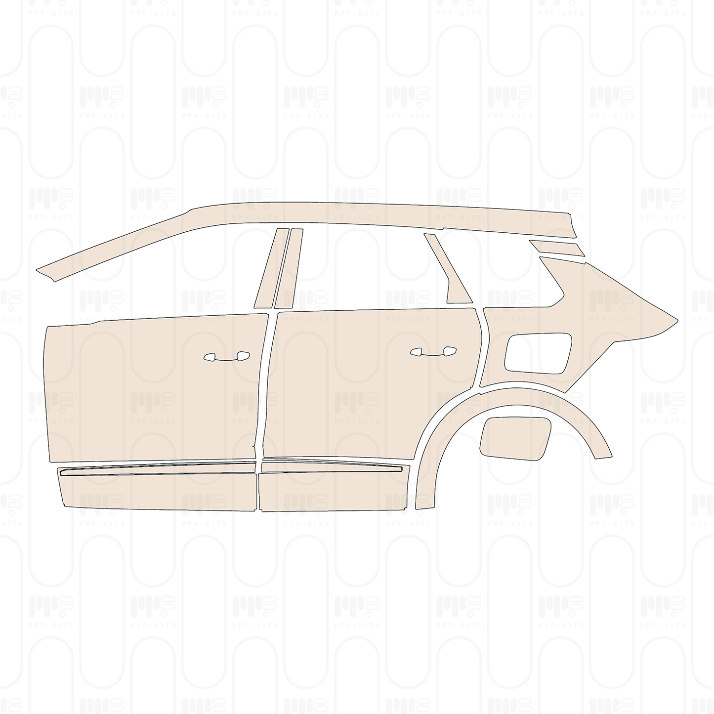 Pre-Cut PPF Opel Grandland PHEV GS 2024