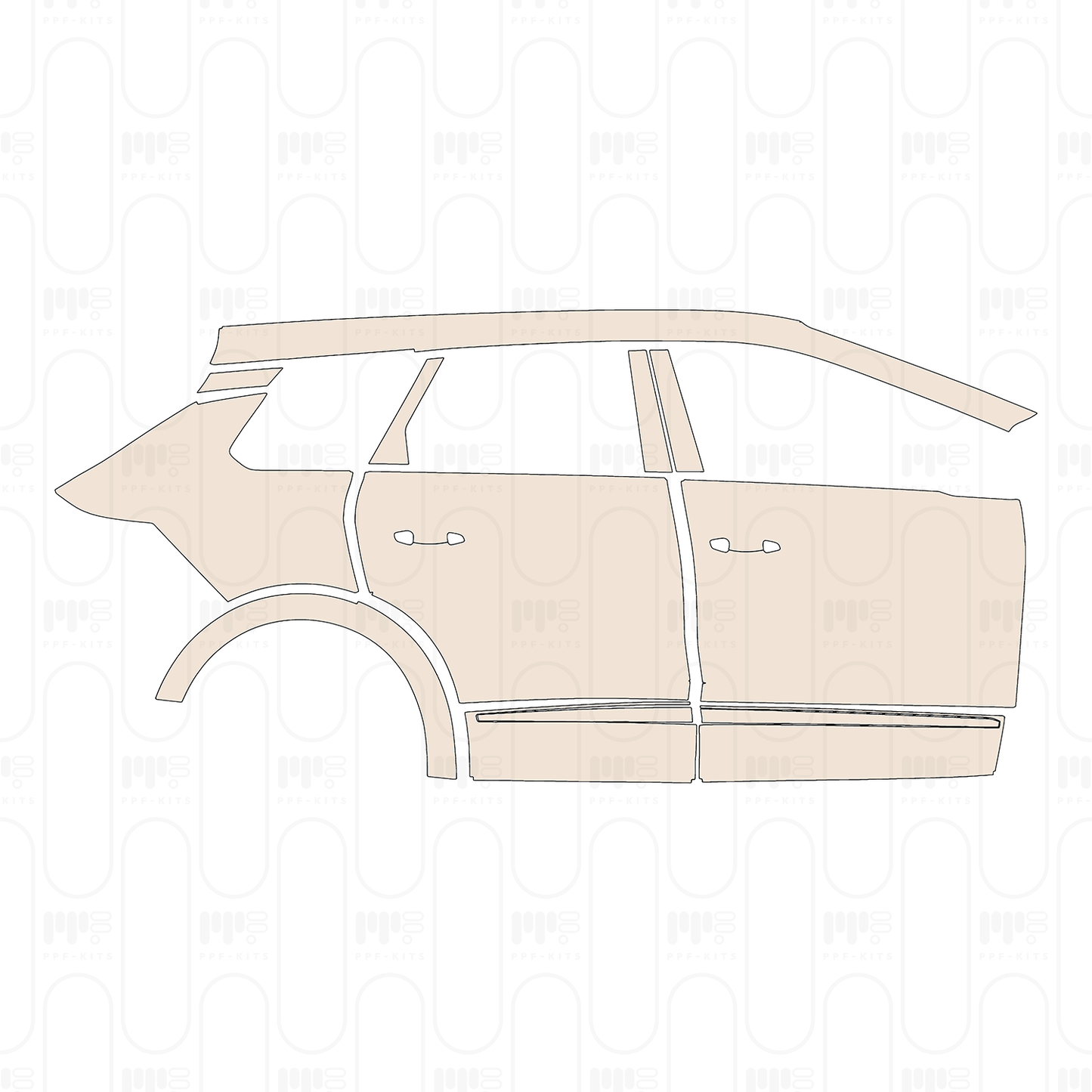 Pre-Cut PPF Opel Grandland PHEV GS 2024