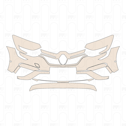 Pre-Cut PPF Renault Arkana Techno 2023
