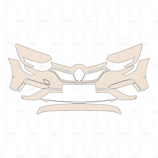 Pre-Cut PPF Renault Arkana Techno 2022