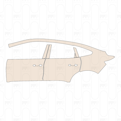 Pre-Cut PPF Renault Arkana Techno 2023