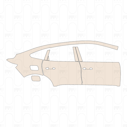 Pre-Cut PPF Renault Arkana Techno 2023
