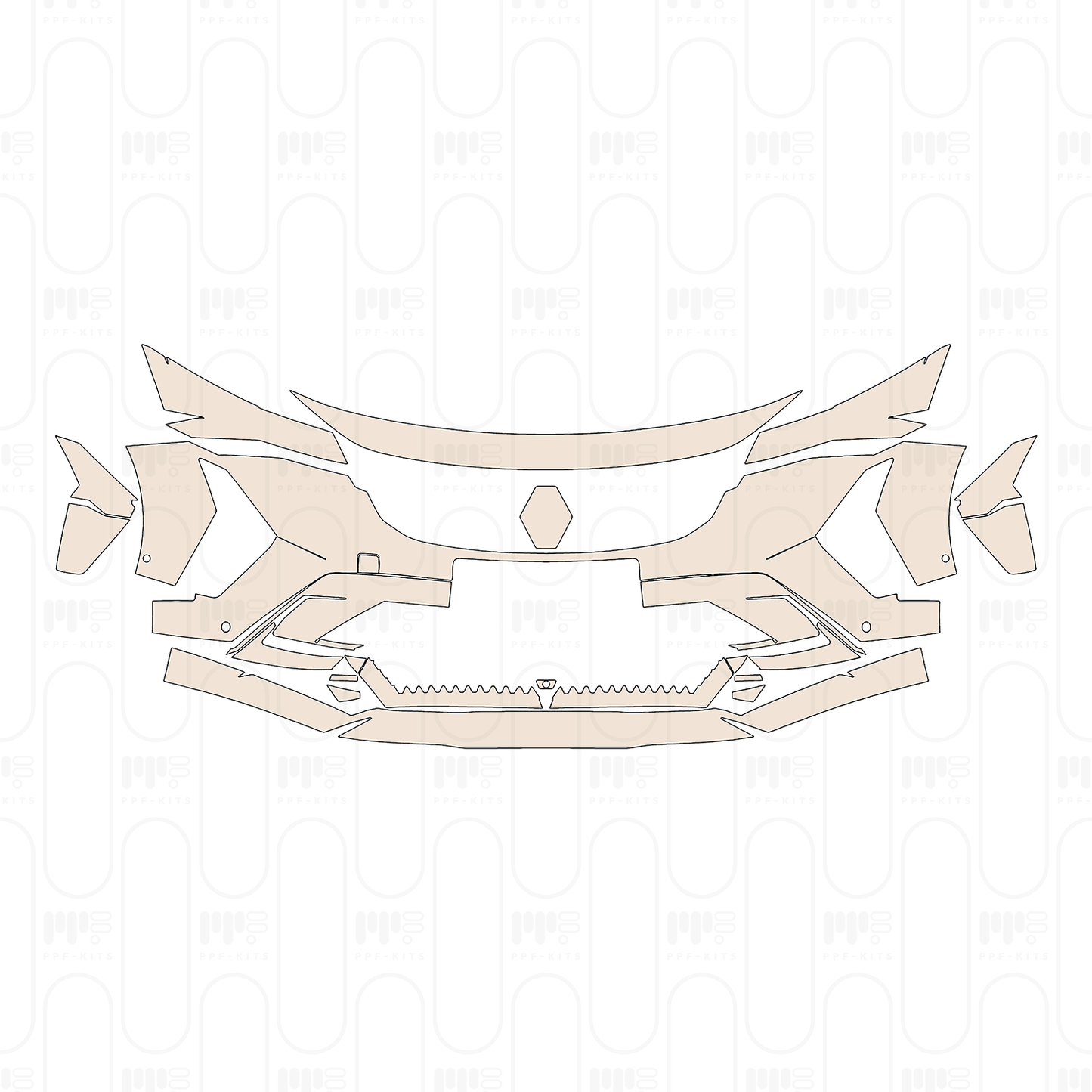 Pre-Cut PPF Renault Rafale 2024