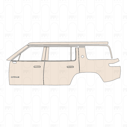 Pre-Cut PPF Rivian R1S 2023