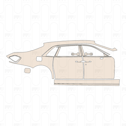Pre-Cut PPF Rolls-Royce Ghost Extended Wheelbase 2024