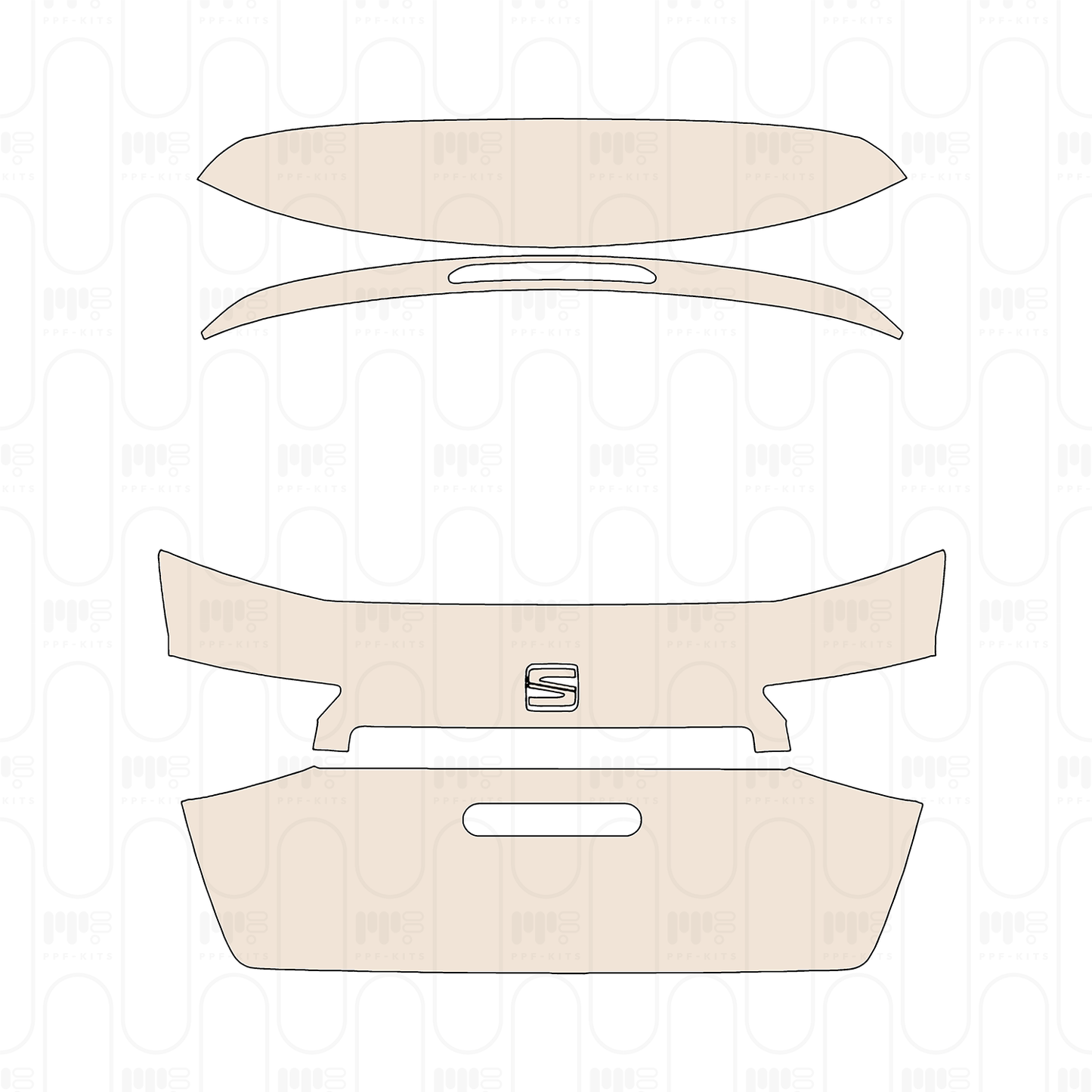 Pre-Cut PPF Seat Ateca FR 2023