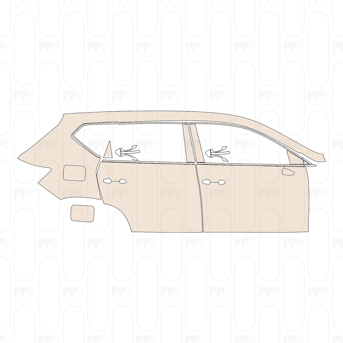 Pre-Cut PPF Seat Ateca SE 2023