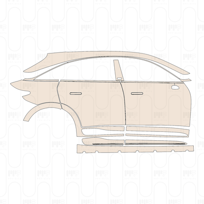 Pre-Cut PPF Smart #3 Brabus 2023
