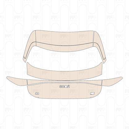 Pre-Cut PPF Smart #3 Base 2023