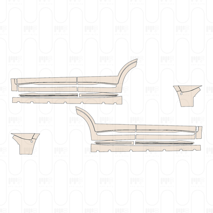 Pre-Cut PPF Smart #3 Base 2023