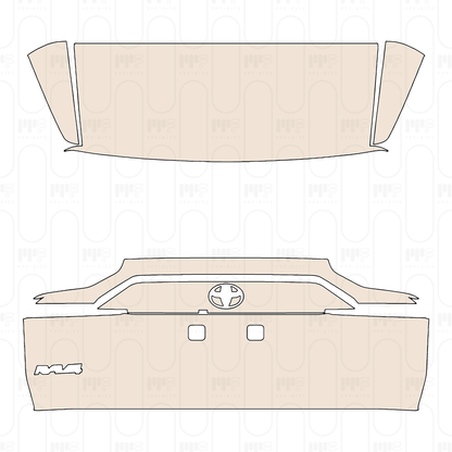 Pre-Cut PPF Toyota RAV4 Base 2025