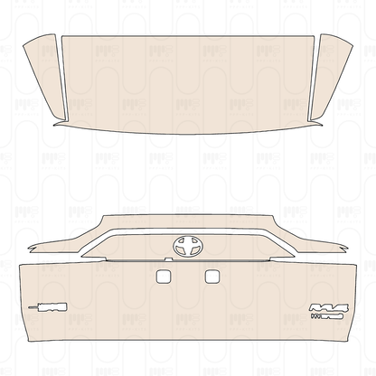 Pre-Cut PPF Toyota RAV4 Base 2025