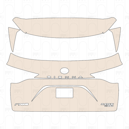 Pre-Cut PPF Toyota Sienna Platinum 2022