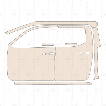 Pre-Cut PPF Toyota Tacoma Double Cab TRD Off-Road 2024