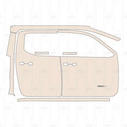 Pre-Cut PPF Toyota Tacoma Double Cab Limited 2024