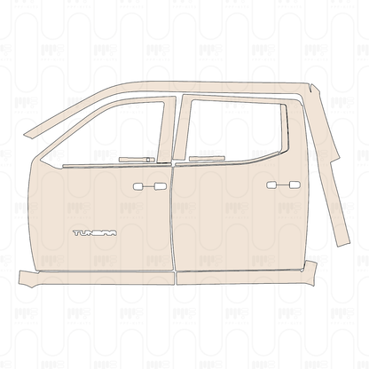 Pre-Cut PPF Toyota Tundra CrewMax SR 2023