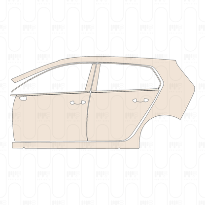 Pre-Cut PPF Volkswagen Golf Base 2025