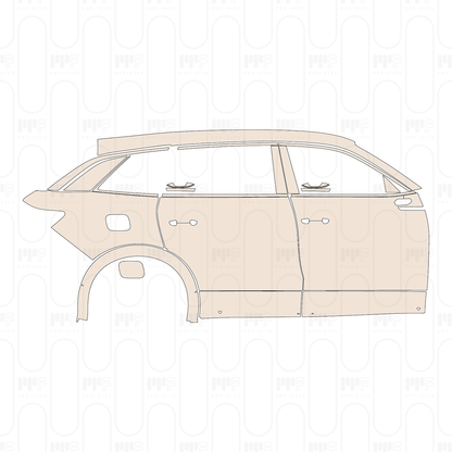 Pre-Cut PPF Volkswagen Tavendor Base 2023