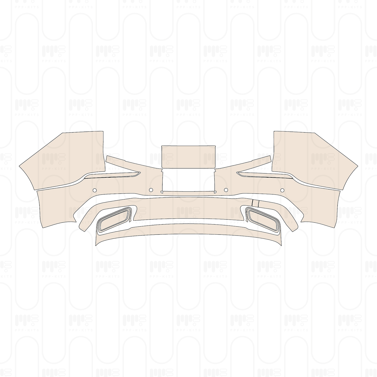 Pre-Cut PPF Volkswagen Tavendor Base 2023