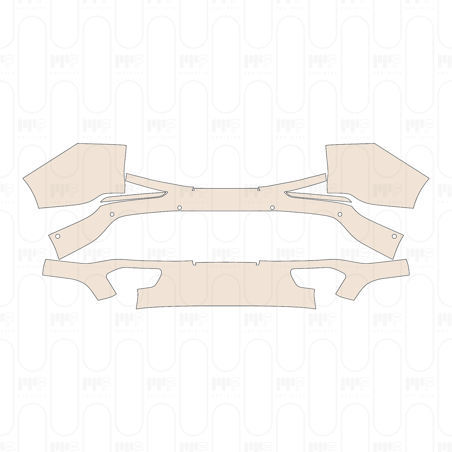 Pre-Cut PPF Volkswagen Tavendor R-Line 2023