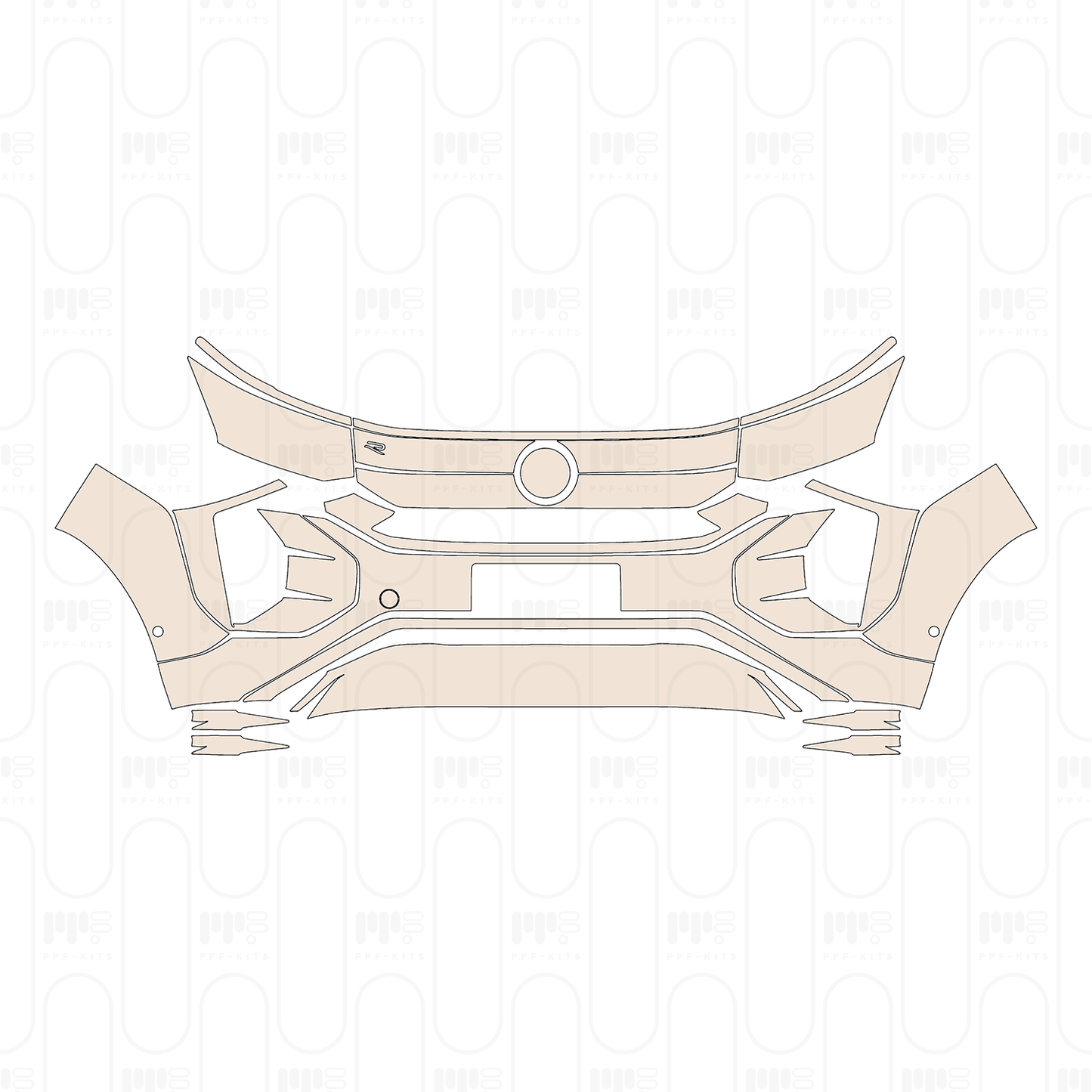 Pre-Cut PPF Volkswagen Teramont Pro R-Line 2025