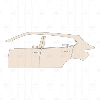 Pre-Cut PPF Volkswagen Tharu 2025