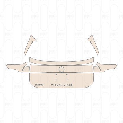 Pre-Cut PPF Volkswagen Tiguan L Pro Base 2024