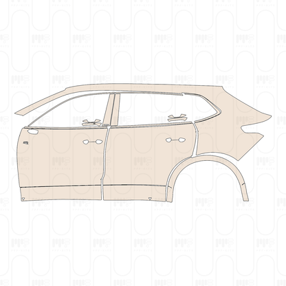 Pre-Cut PPF Volkswagen Tiguan L Pro R-Line 2024