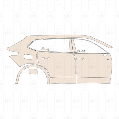 Pre-Cut PPF Volkswagen Tiguan L Pro R-Line 2024
