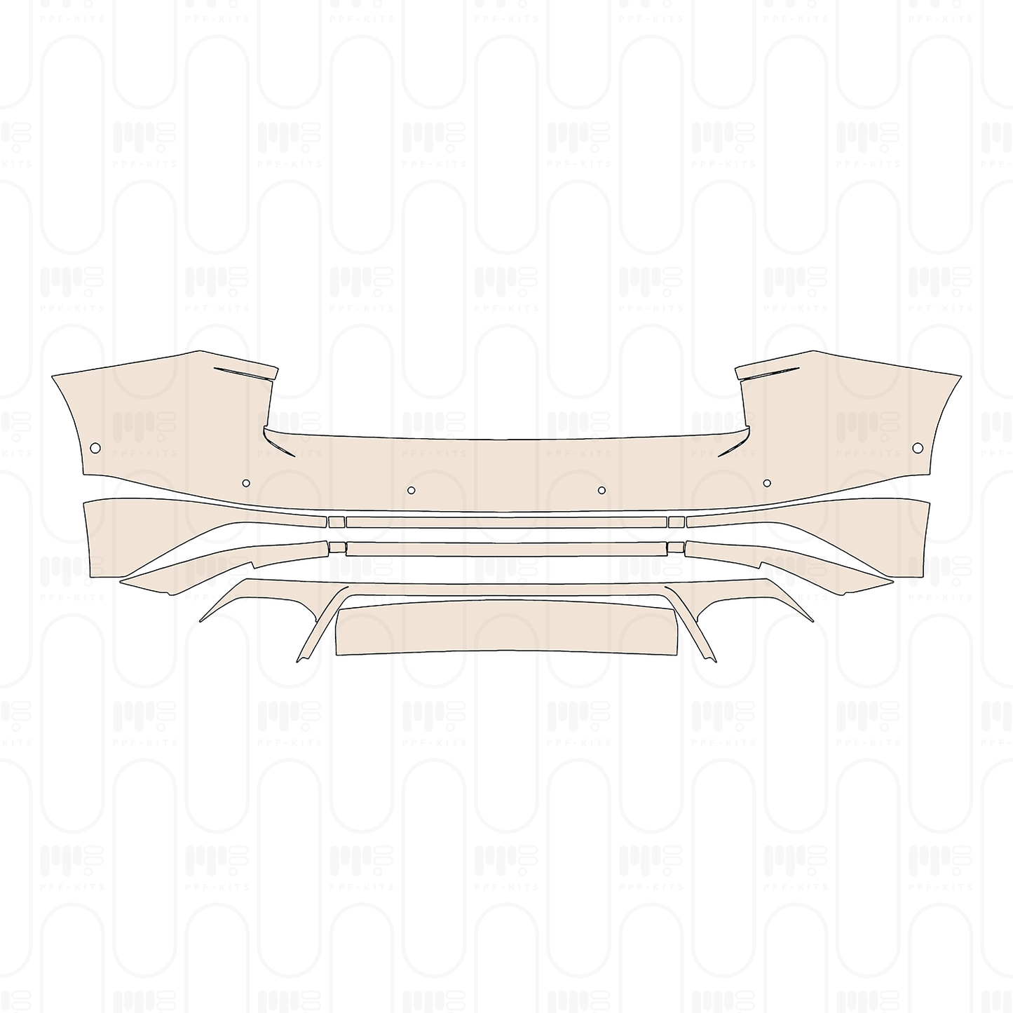 Pre-Cut PPF Volkswagen Touareg R 2024