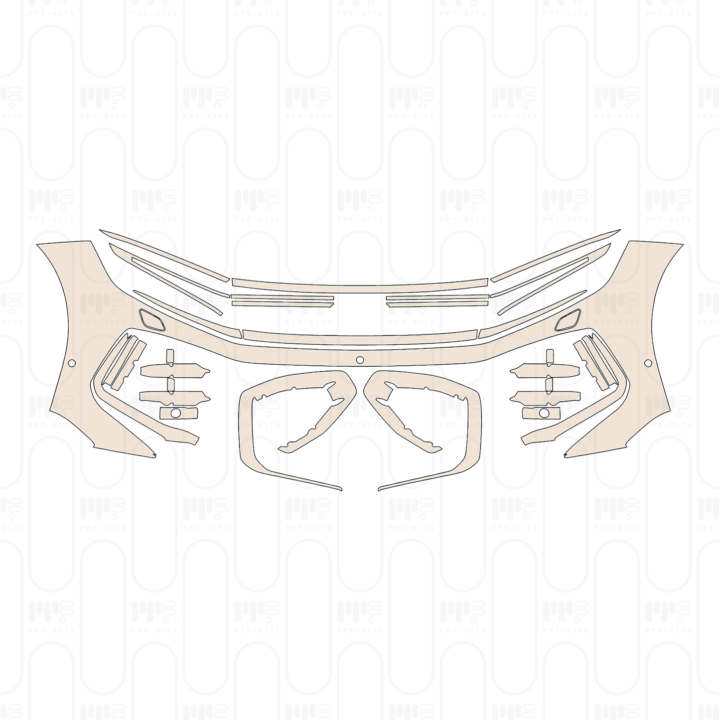 Pre-Cut PPF Volkswagen Touareg R-Line 2024