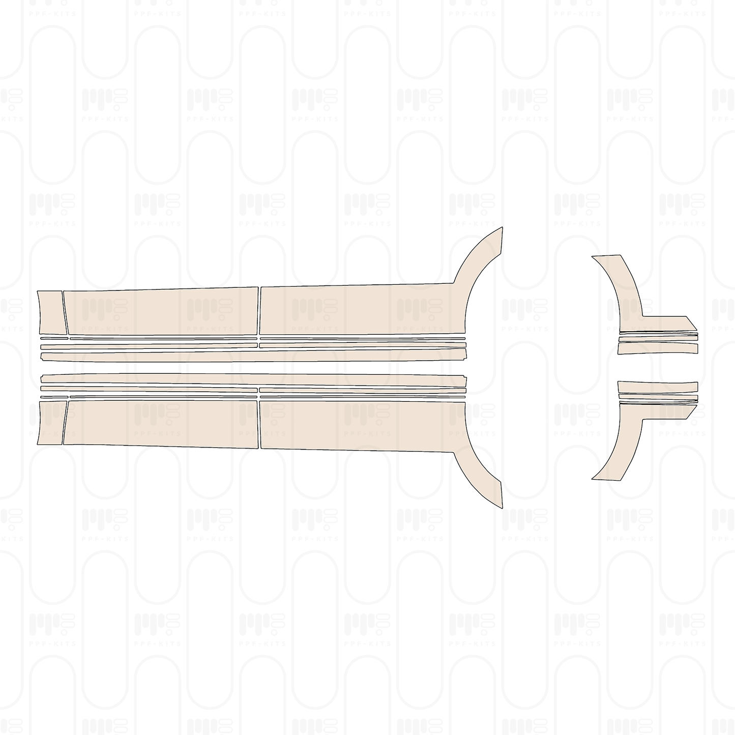 Pre-Cut PPF Volvo EM90 2025